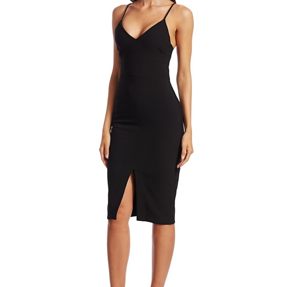 Likely black cocktail dress with‎ spaghetti straps, size 10! - Picture 6 of 11